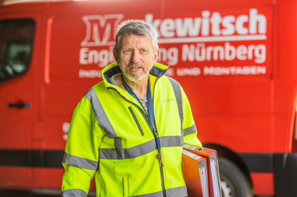 Fachkraft für Arbeitssicherheit im Einsatz