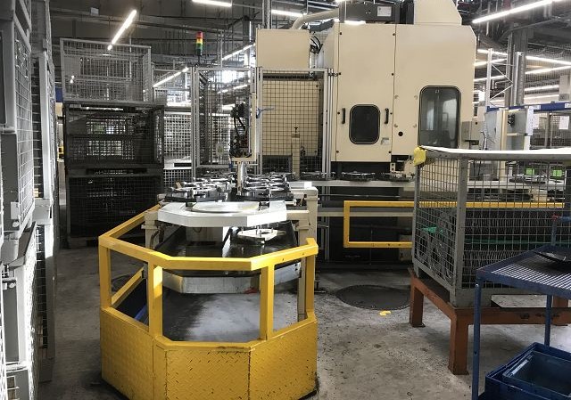 Montage der Unit-Einheit am neuen Standort