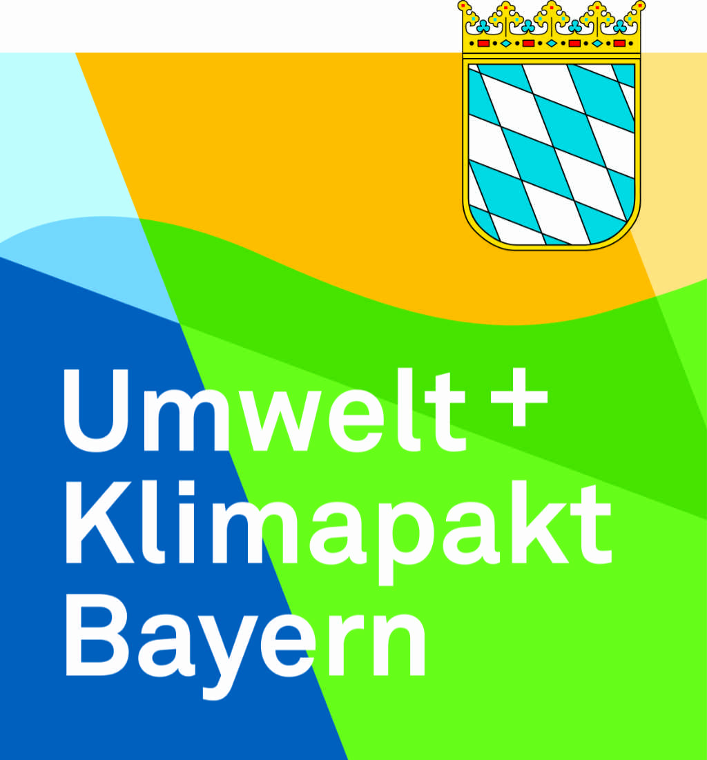 Logo Umwelt + Klimapakt Bayern